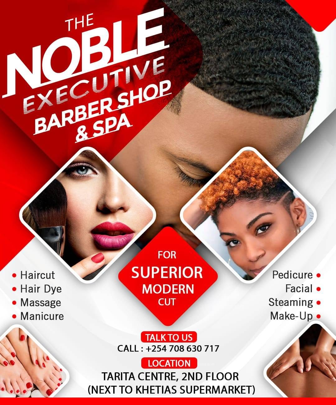 The noble executive barbershop and spa